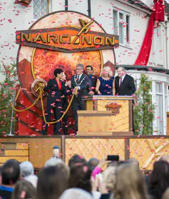 Narconon United Kingdom Grand Opening Ribbon Pull - close-up